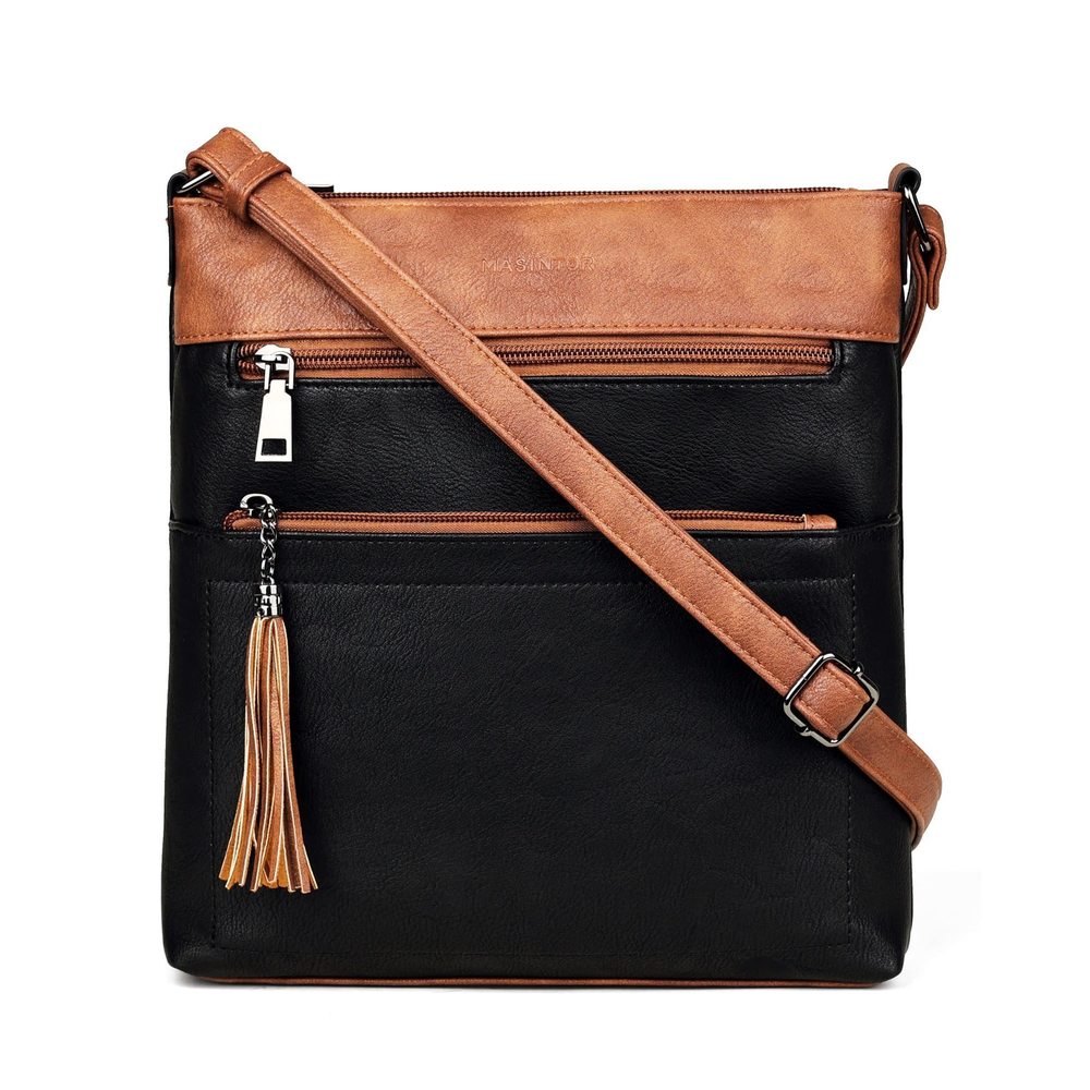 Crossbody Purses, Multi Pocket Casual Crossbody Bag, Adjustable :[